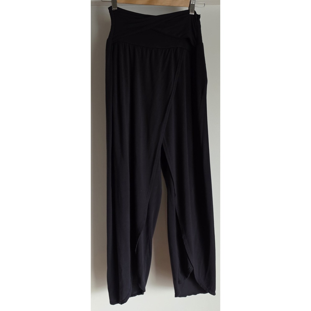 Athleta Women M Black Jogger Pants Athleisure Casual Sweatpants Trousers